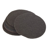 800 Grit, 6" Hook & Loop Gray Scuff Pad, 5 Pk